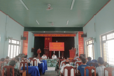 Hội nghị Sơ kết triển khai, thực hiện chương trình xóa nhà tạm, nhà dột nát trên địa bàn xã Đăk Choong